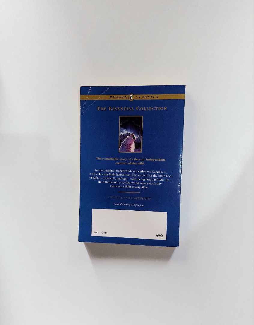 White Fang by Jack London (Category: Storybooks) located in Tanauan. Submitted by solanaclassics (Listing ID 1463476624, Image 2). Description: 📚 major bookshelf clean out / clearance sale ~ — RFS: decluttering my bookshelves and switching to digital books — MOP: Gcash | fast shipping *feel free to send a message if you wish to negotiate the price :).