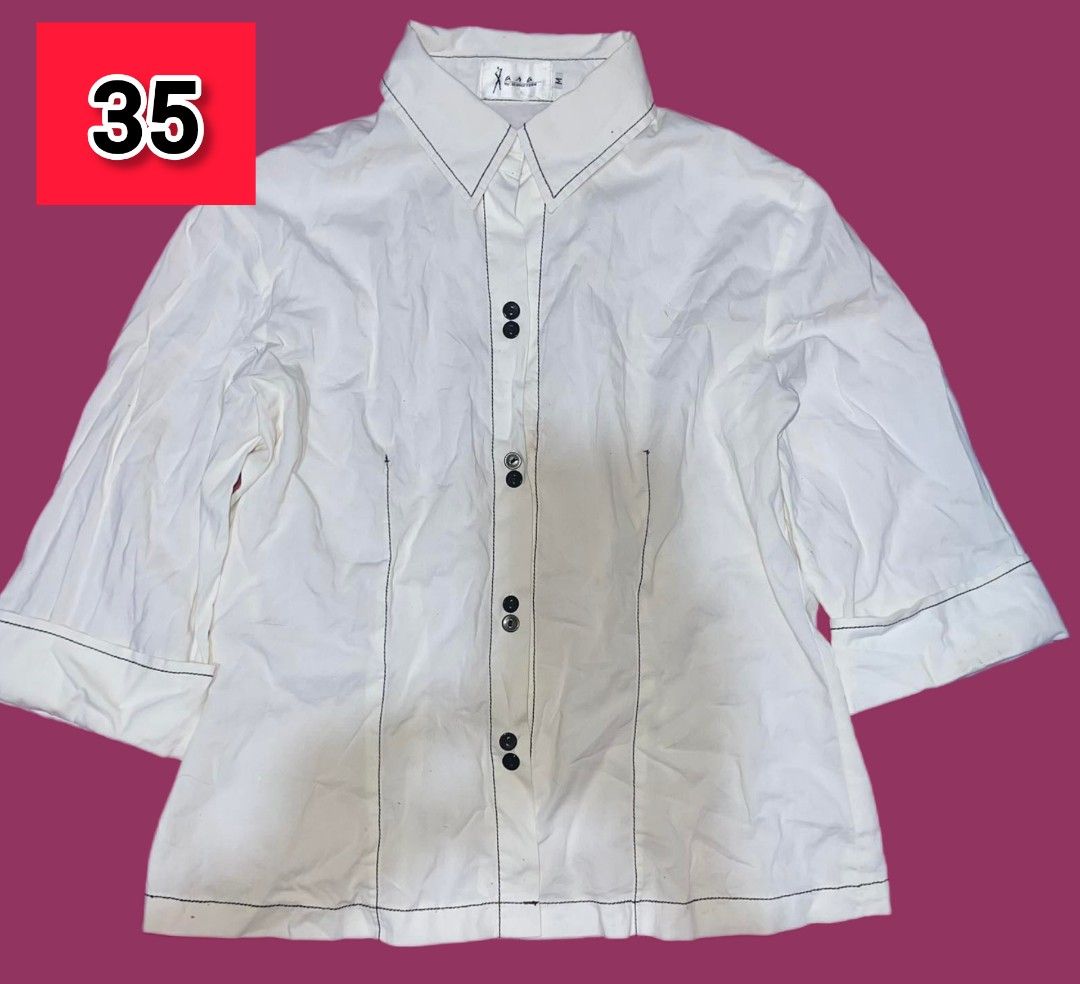 White Polo (Category: Longsleeves) located in Rizal. Submitted by youngpenguin.ae303d (Listing ID 1463352064, Image 1). Description: .
