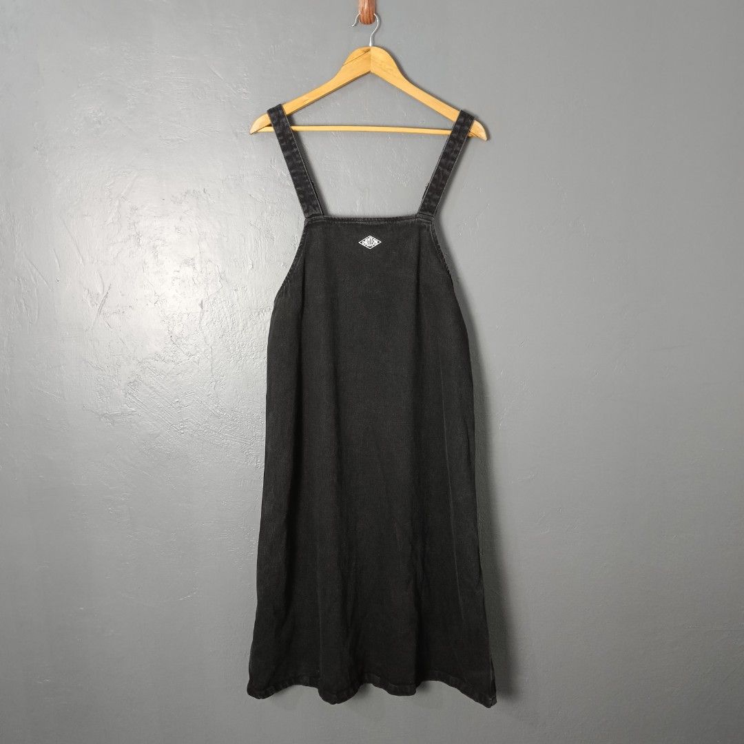 Women's - Danton (Category: Jumpsuits) located in Bacolod City. Submitted by drop.ph (Listing ID 1463387375, Image 3). Description: Danton - Denim Drill Jumpsuit Skirt *Fits M - 18.5-Width, 32.5-L (Pit to Hem) *Excellent *No Flaws *Price: 1,500php *Add SF if outside Bacolod City .