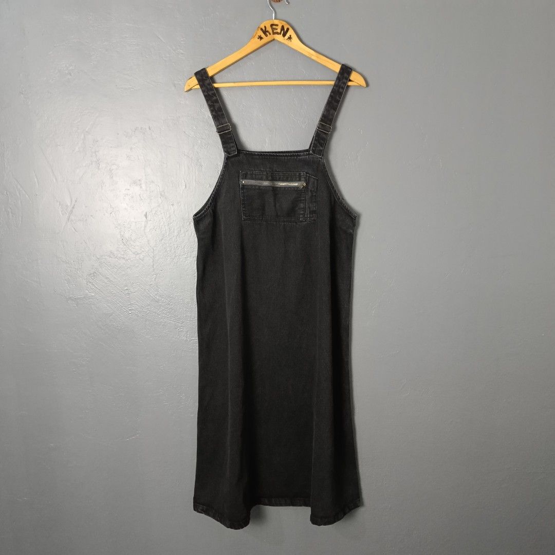 Women's - Danton (Category: Jumpsuits) located in Bacolod City. Submitted by drop.ph (Listing ID 1463387375, Image 2). Description: Danton - Denim Drill Jumpsuit Skirt *Fits M - 18.5-Width, 32.5-L (Pit to Hem) *Excellent *No Flaws *Price: 1,500php *Add SF if outside Bacolod City .