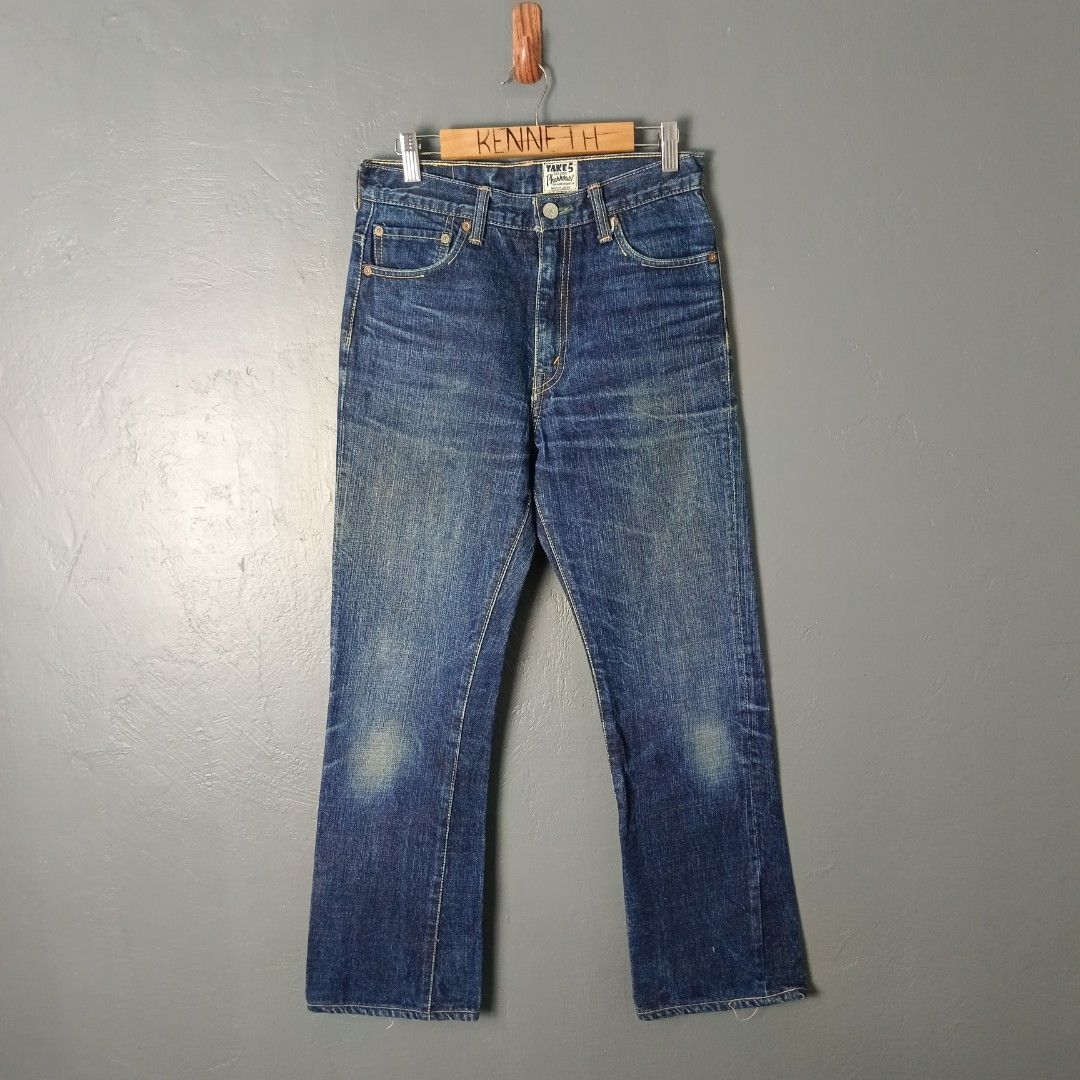 Women's - Pherrows x Take5 (Category: Jeans) located in Bacolod City. Submitted by drop.ph (Listing ID 1463452682, Image 2). Description: Take 5 Exclusive - Pherrows Japan *Not Selvedge *Fits 26-27 (Actual Tape) Length - 37, Leg Opening - 7.5 *Altered, Chipped print on back pockets *Price: 880php *Add SF if outside Bacolod City .