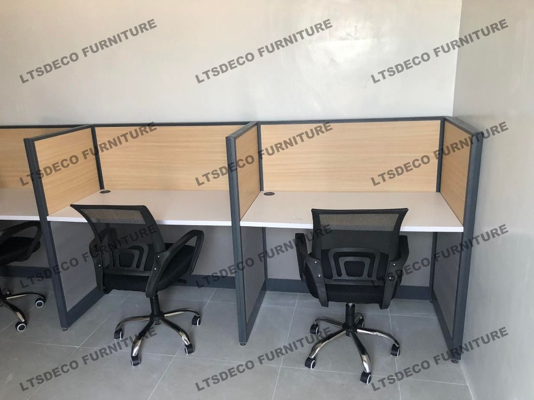 WORKSTATION CUBICLES OFFICE PARTITION (Category: Office Furniture & Fixtures) located in Quezon City. Submitted by mendez-21l09 (Listing ID 1463397559, Image 3). Description: 📌Please note: Prices shown are for reference only 📌STARTING PRICE: ₱4,500 Actual price may vary depending on size, material, quantity, and specifications. LTSDECO Home and Office Furniture Trading MANUFACTURER • FABRICATOR • SUPPLIER 📲 V i b e r : +63 923 841 8065 HIGHER 