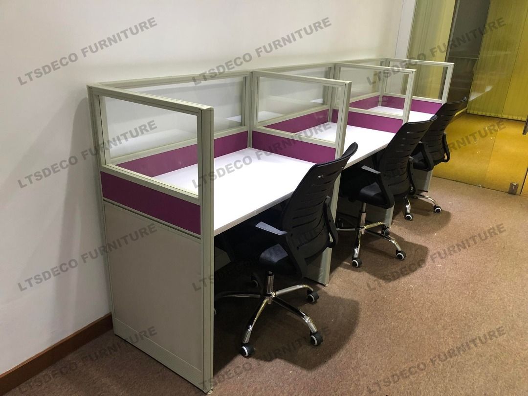 WORKSTATION CUBICLES OFFICE PARTITION (Category: Office Furniture & Fixtures) located in Quezon City. Submitted by meril.ltsdeco09 (Listing ID 1463399512, Image 2). Description: 📌Please note: Prices shown are for reference only 📌STARTING PRICE: ₱4,500 Actual price may vary depending on size, material, quantity, and specifications. LTSDECO Home and Office Furniture Trading MANUFACTURER • FABRICATOR • SUPPLIER 📲 V i b e r : +63 923 841 8065 HIGH