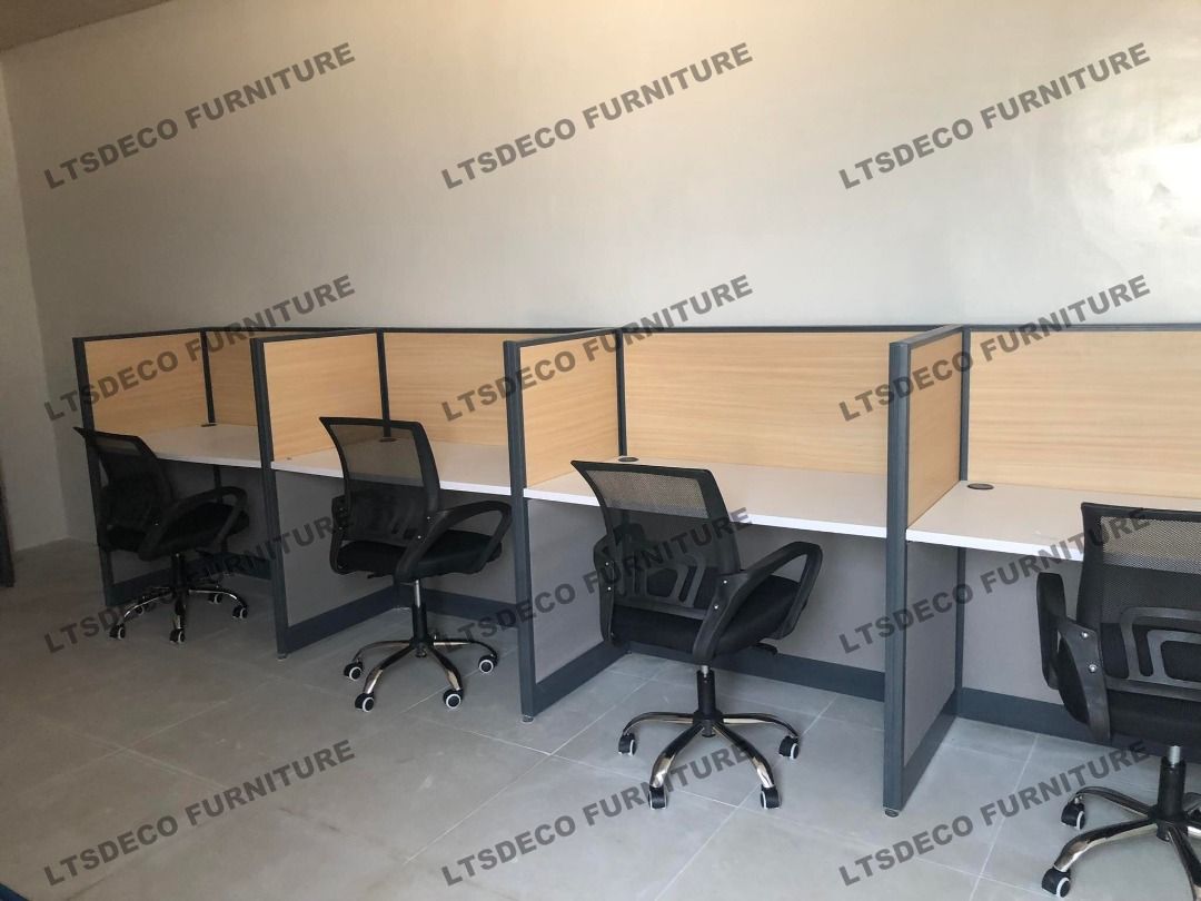 workstation table modular with mesh chairs office partition furnitures (Category: Office Furniture & Fixtures) located in Quezon City. Submitted by mhieda (Listing ID 1463337563, Image 2). Description: 👉Are you looking for WORKSTATION, MODULAR CUBICLES OFFICE PARTITION, and OFFICE FURNITURE SUPPLIER? LTSDECO Furniture, is direct supplier, manufacturer, and trusted provider of high quality, affordable and durable modular office divider partition,
