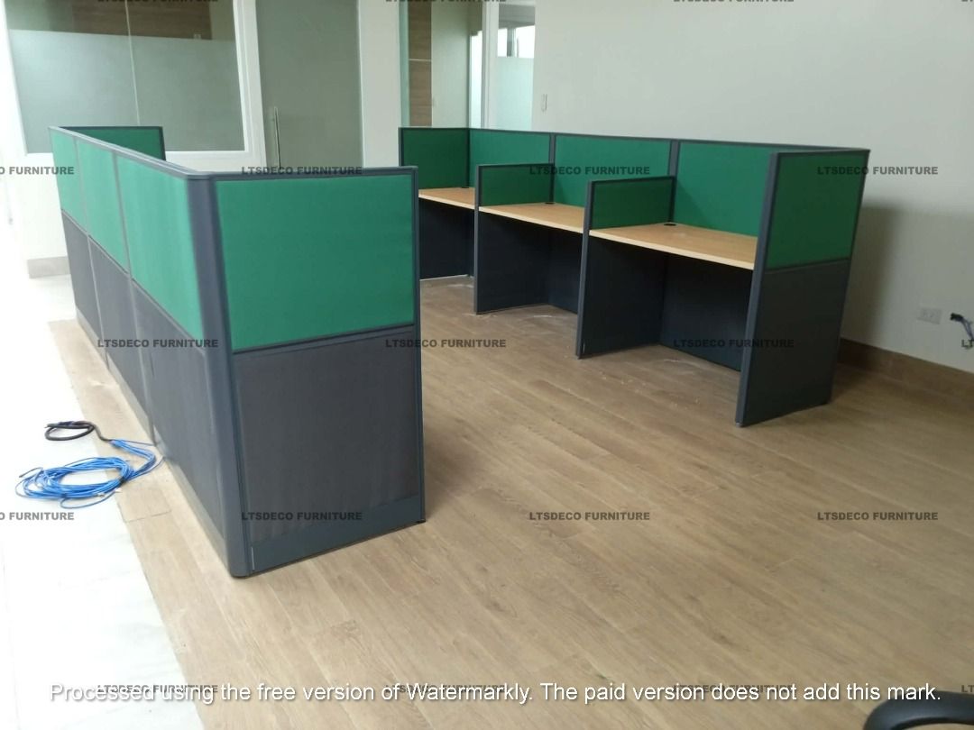 workstation tables customized office partitions (Category: Office Furniture & Fixtures) located in Caloocan City. Submitted by cheska.ltsdeco (Listing ID 1463332522, Image 3). Description: 👉Are you looking for WORKSTATION, MODULAR CUBICLES OFFICE PARTITION, and OFFICE FURNITURE SUPPLIER? LTSDECO Furniture, is direct supplier, manufacturer, and trusted provider of high quality, affordable and durable modular office divider partition, home and off
