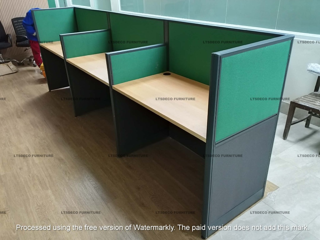 workstation tables customized office partitions (Category: Office Furniture & Fixtures) located in Caloocan City. Submitted by cheska.ltsdeco (Listing ID 1463332522, Image 1). Description: 👉Are you looking for WORKSTATION, MODULAR CUBICLES OFFICE PARTITION, and OFFICE FURNITURE SUPPLIER? LTSDECO Furniture, is direct supplier, manufacturer, and trusted provider of high quality, affordable and durable modular office divider partition, home and off