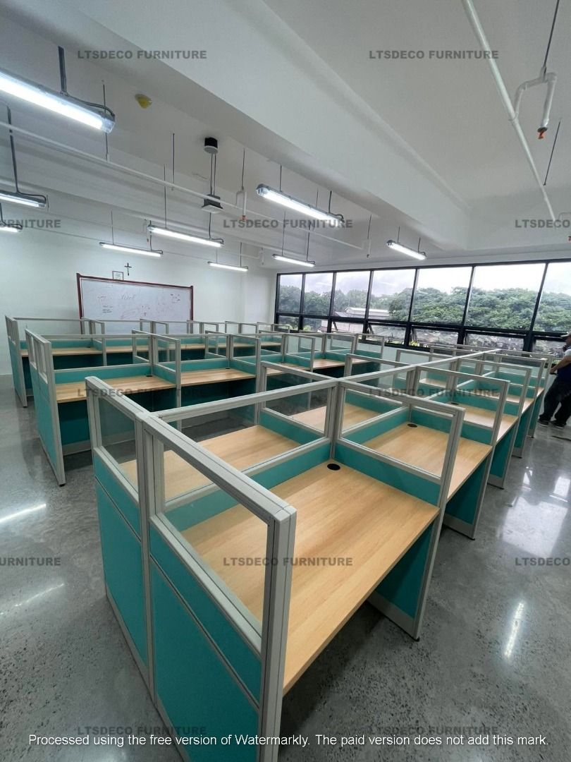 workstation tables customized office partitions (Category: Office Furniture & Fixtures) located in Quezon City. Submitted by janis666 (Listing ID 1463398308, Image 2). Description: 👉Are you looking for WORKSTATION, MODULAR CUBICLES OFFICE PARTITION, and OFFICE FURNITURE SUPPLIER? LTSDECO Furniture, is direct supplier, manufacturer, and trusted provider of high quality, affordable and durable modular office divider partition, home and office furn