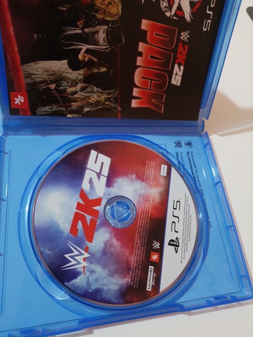 WWE 2K25 PS5 Game (Category: PlayStation) located in San Fernando. Submitted by rhainier-ibanez-321 (Listing ID 1463346709, Image 2). Description: - WWE 2K25 for PlayStation 5 - Features Roman Reigns on the cover - Disc and case included.