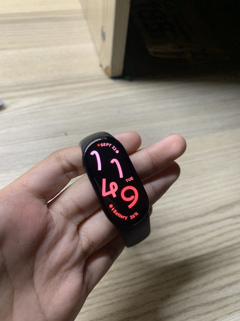Xiaomi Smart Band 10 (Category: Wearables & Smart Watches) located in Manila. Submitted by jo.arban (Listing ID 1463507276, Image 2). Description: - Xiaomi Smart Band 10 - Color: Black strap - Displays: Time, date, battery percentage - Features: Fitness tracking, daily notifications - Design: Sleek and easy to wear.