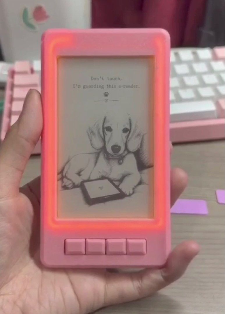 Xteink X4 Light Case Pink (Category: Cases & Sleeves) located in Manila. Submitted by prelovedbyjammie (Listing ID 1463402838, Image 3). Description: for Xteink X4.