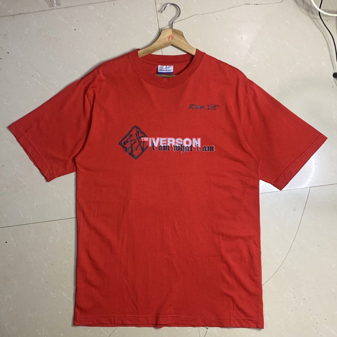 Y2k Iverson Reebok Tee (Category: Activewear) located in Alaminos. Submitted by jikstocks (Listing ID 1463483052, Image 2). Description: Solid Condition Y2K .