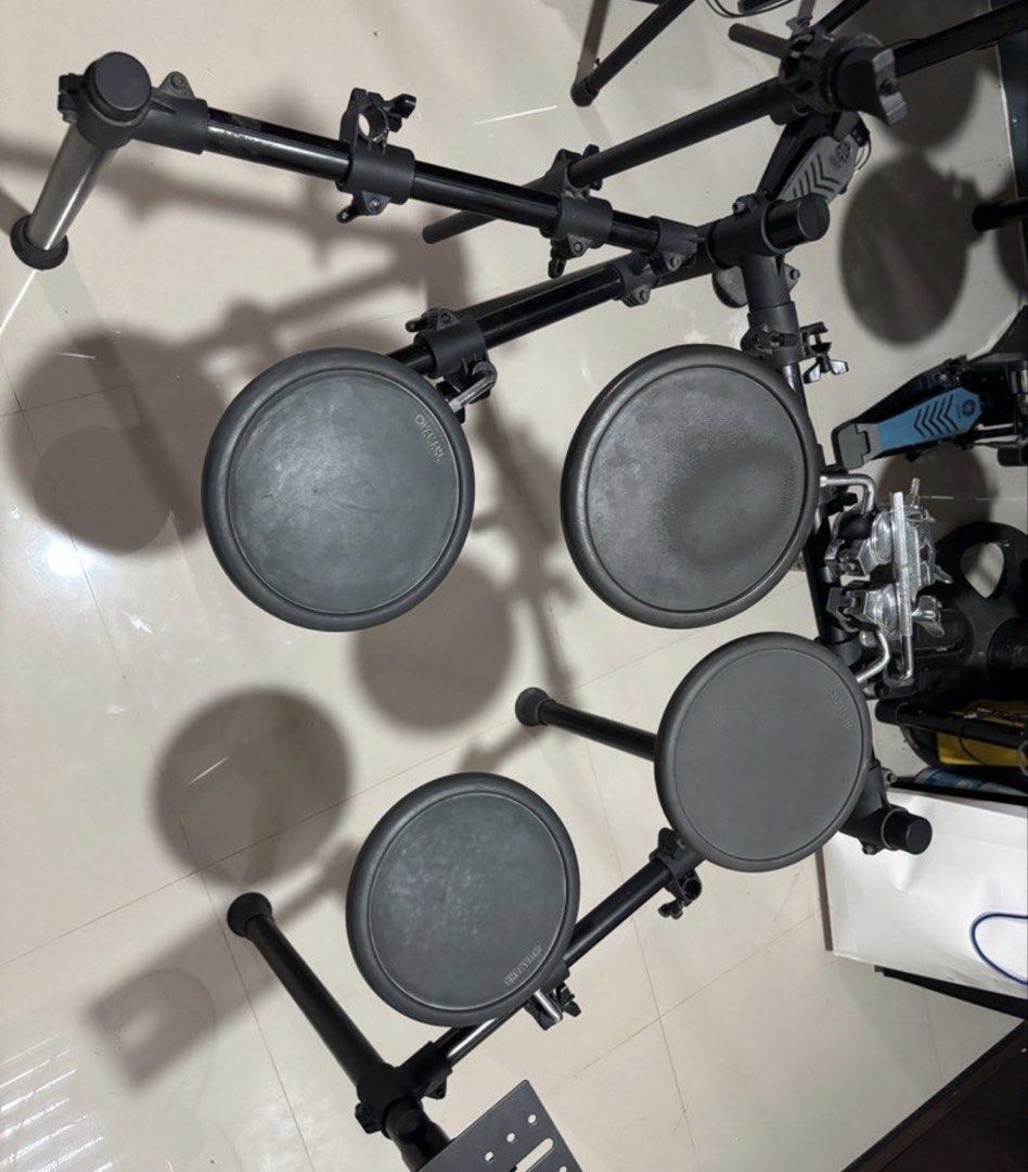 Yamaha Electric drum Pads (Category: Musical Instruments) located in Muntinlupa City. Submitted by shoesatbp (Listing ID 1463366281, Image 1). Description: 3 pcs available Php 899 each Price negotiable.