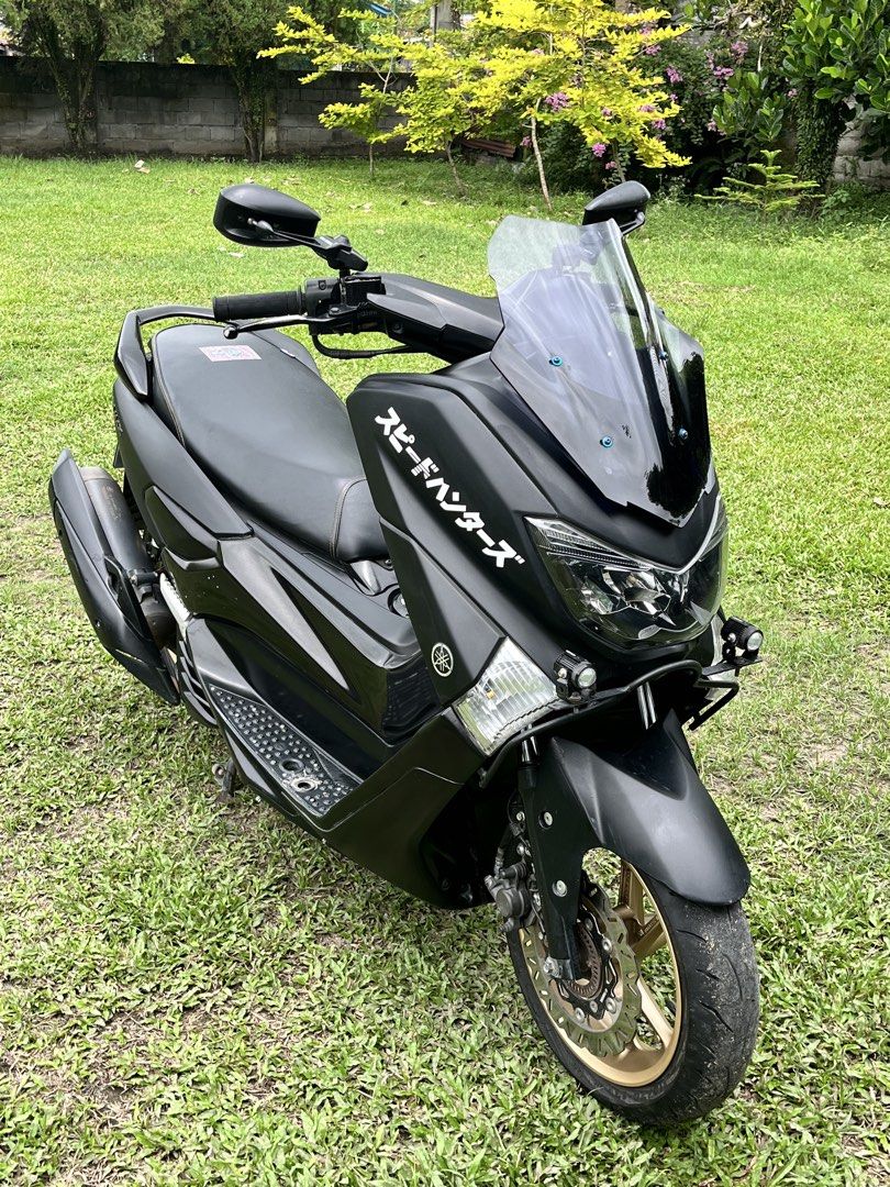 Yamaha NMax v1 (Category: Motorbikes for Sale) located in Manila. Submitted by hiraya_iza (Listing ID 1463337150, Image 3). Description: for sale yamaha NMAX v1 2019 model ✅ updated papers until 2027 ✅ stock engine ✅ complete orig papers ✅ orig plate number ✅ mofox MDL with bracket ✅ dual contact signal light.