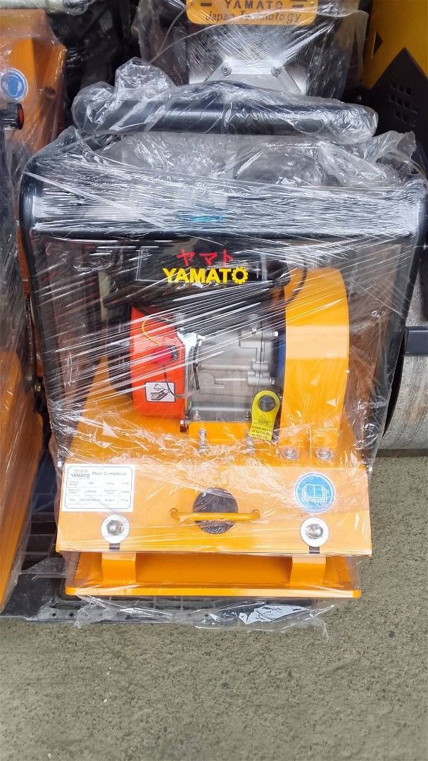 YAMATO PLATE COMPACTOR (Category: Announcements) located in Manila. Submitted by ivanruazol (Listing ID 1463333840, Image 1). Description: 💥 HEAVY-DUTY YAMATO PLATE COMPACTOR Get the job done faster with the YAMATO Plate Compactor Model 120—built for reliable ground compaction on roads, pavements, driveways, and construction projects. ✅ 6.5 HP Engine ✅ 130 kN Vibration Force ✅ 15 m/min Advance Speed ✅ Heavy-Duty 150 kg Build 🔥 Special Price: ON