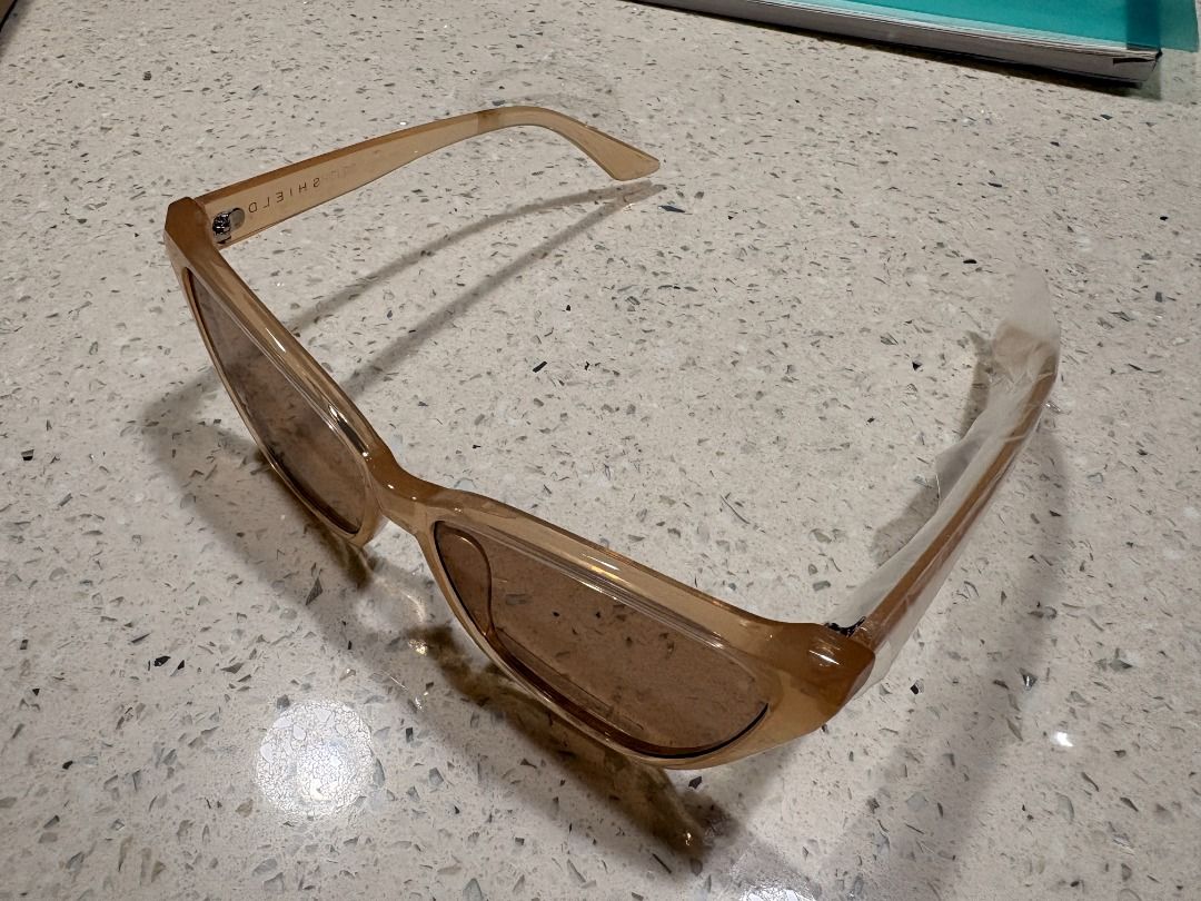 Yellow Shades (EO) with pouch (Category: Sunglasses & Eyewear) located in Quezon City. Submitted by seanshobbycorner (Listing ID 1463354446, Image 2). Description: decluttering Shipping shouldered by buyer Loc: QC near banawe .