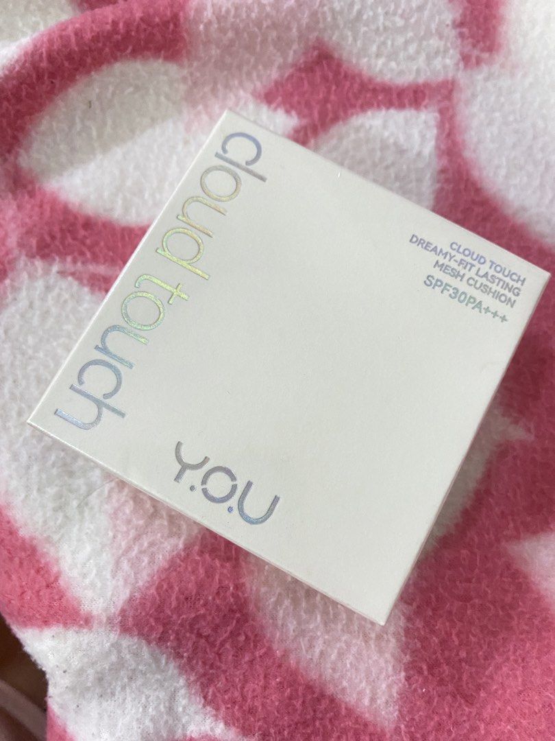 YOU CloudTouch Dreamy-Fit Lasting Mesh Cushion (Category: Makeup) located in Cainta. Submitted by jungkookie17 (Listing ID 1463450278, Image 1). Description: Selling for Php 200! Bought for Php 799 YOU CloudTouch Dreamy-Fit Lasting Mesh Cushion SPF30PA+++ Brand new, sealed Shade: Shell Ivory Location: Cainta Shipping: Lalamove / Grab/ S checkout Payment: Gcash/ Bank Transfers.