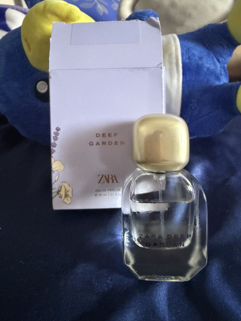 Zara Deep Garden Eau de Parfum 30ml (Category: Fragrance & Deodorants) located in Pasig City. Submitted by glamomma (Listing ID 1463335416, Image 1). Description: - Zara Deep Garden Eau de Parfum - Size: 30 ml - Comes with original box - Lovely fragrance - Bought in the UK - Sprayed once .