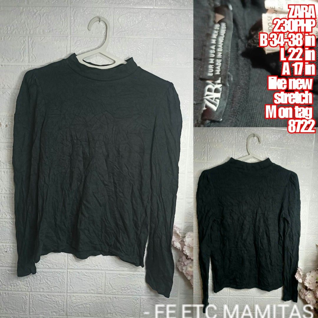 Zara high neck Longsleeve ml (Category: Longsleeves) located in Santa Maria. Submitted by usbrands1987 (Listing ID 1463467973, Image 1). Description: .