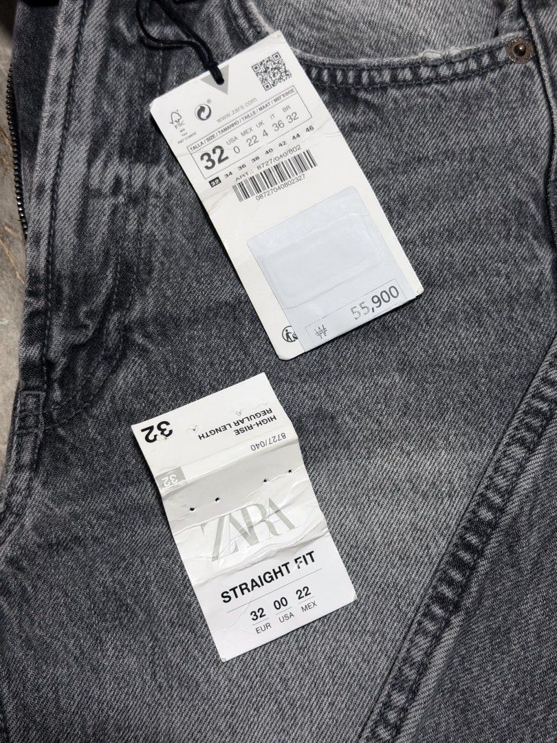 Zara straight fit jeans (Category: Jeans) located in General Santos City (Dadiangas). Submitted by jen.crtz (Listing ID 1463460639, Image 3). Description: Brand new zara jeans. Size 32/XS.