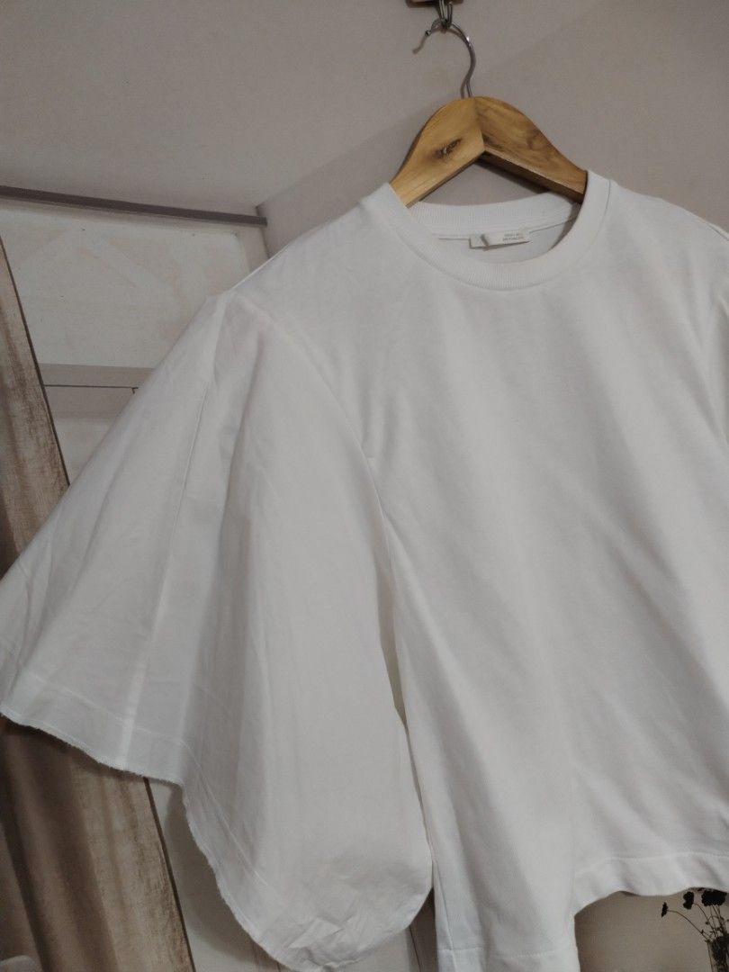 Zara white combination shirt (Category: Shirts) located in Lucena. Submitted by styleddsc (Listing ID 1463430058, Image 3). Description: .