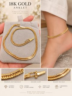 💯% GOLD ANKLET Collection item 1