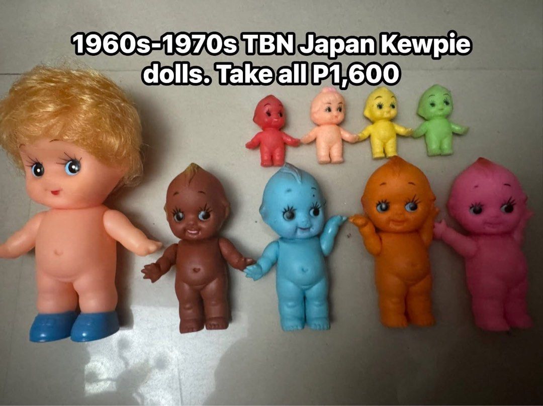 Sale! 1960s-70s Vintage Kewpie dolls (Category: Figurines & Statues) located in Cainta. Submitted by elainelawenko (Listing ID 1463660488, Image 1). Description: .