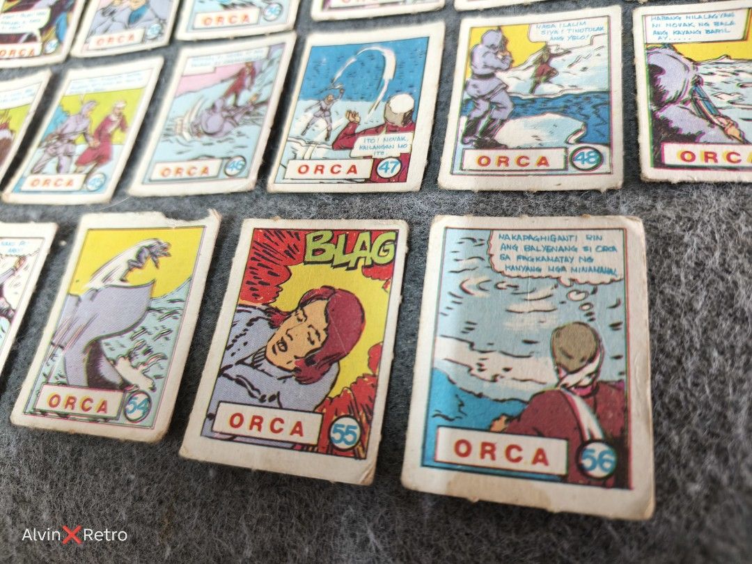 1970s ORCA teks / Pinoy teks (Category: Vintage Collectibles) located in Manila. Submitted by alvinretro (Listing ID 1463678083, Image 3). Description: 1970s ORCA teks / Pinoy teks 1 to 56 / complete sa tingin ko base sa story line sa teks mismo sa last number 56. Tayuman, manila.
