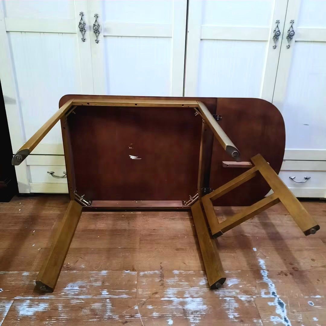 2nd hand extendable drop leaf table 2-4 seater solid wood (Category: Tables & Sets) located in Paranaque City. Submitted by 2ndcharmfurniture (Listing ID 1463608145, Image 3). Description: 💳 𝐌𝐨𝐝𝐞 𝐨𝐟 𝐏𝐚𝐲𝐦𝐞𝐧𝐭 ✅ QR Ph Credit Card (Visa/MC) ️️✅️ QR Ph SP@yL@ter (Sh0pee) ✅️ GCash ✅ BDO Bank Transfer ✅ BPI Bank Transfer 📍 𝙋𝙖𝙮𝙢𝙚𝙣𝙩 𝙞𝙨 𝙢𝙖𝙙𝙚 𝙪𝙥𝙤𝙣 𝙥𝙞𝙘𝙠-𝙪𝙥 𝙛𝙧𝙤𝙢 𝙪𝙨..