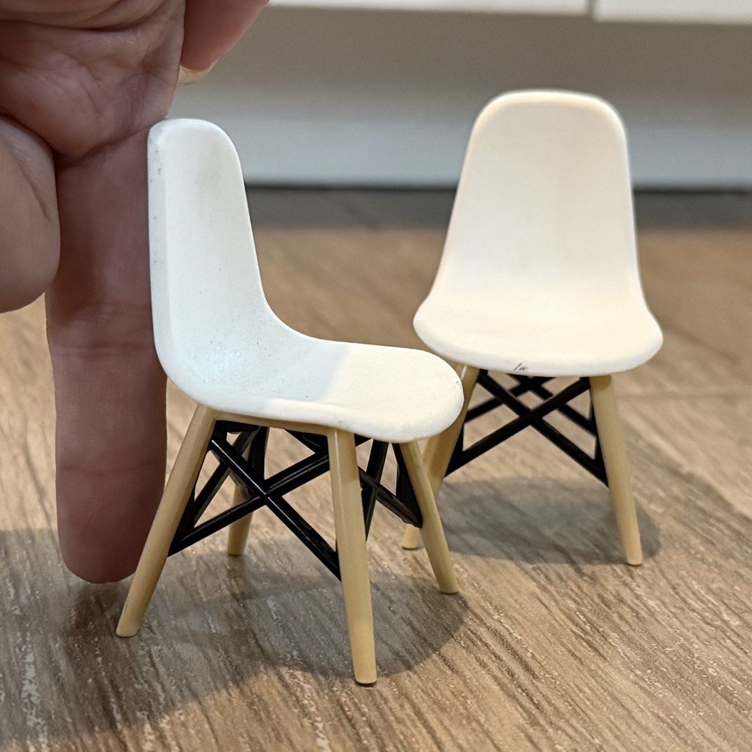 2pcs set 3in size Miniature Doll Small Chairs (Category: Interactive Toys) located in Marikina City. Submitted by lovegoeson (Listing ID 1463568954, Image 2). Description: .