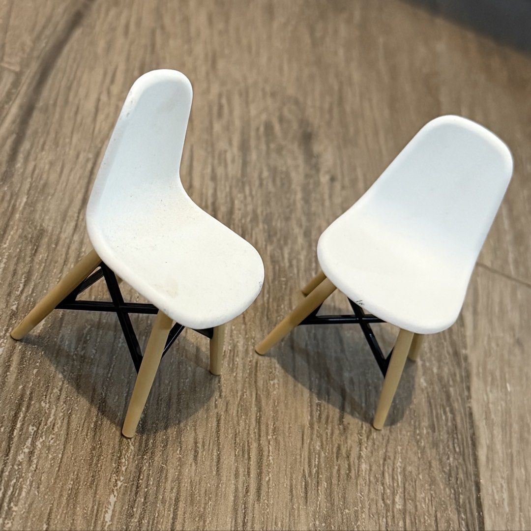 2pcs set 3in size Miniature Doll Small Chairs (Category: Interactive Toys) located in Marikina City. Submitted by lovegoeson (Listing ID 1463568954, Image 1). Description: .
