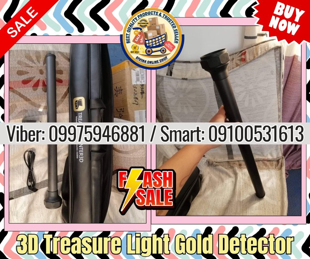 3D scanner image gold detector 20 meters depth treasure light (Category: Home Improvement Tools & Accessories) located in Davao. Submitted by mightydragon_869e63 (Listing ID 1463624246, Image 1). Description: Price: 120,000 📌 3D Image Scanner Treasure Light Gold Detector ✅💯 Guaranteed Seller ✅ High Quality Products ✅💯 Legit Distributor ✅ Complete Permits ✅ Free Shipping and Handling ✅ 1 Year Warranty 🌏 We Can Deliver Nationwide 👉 AP Cargo, L