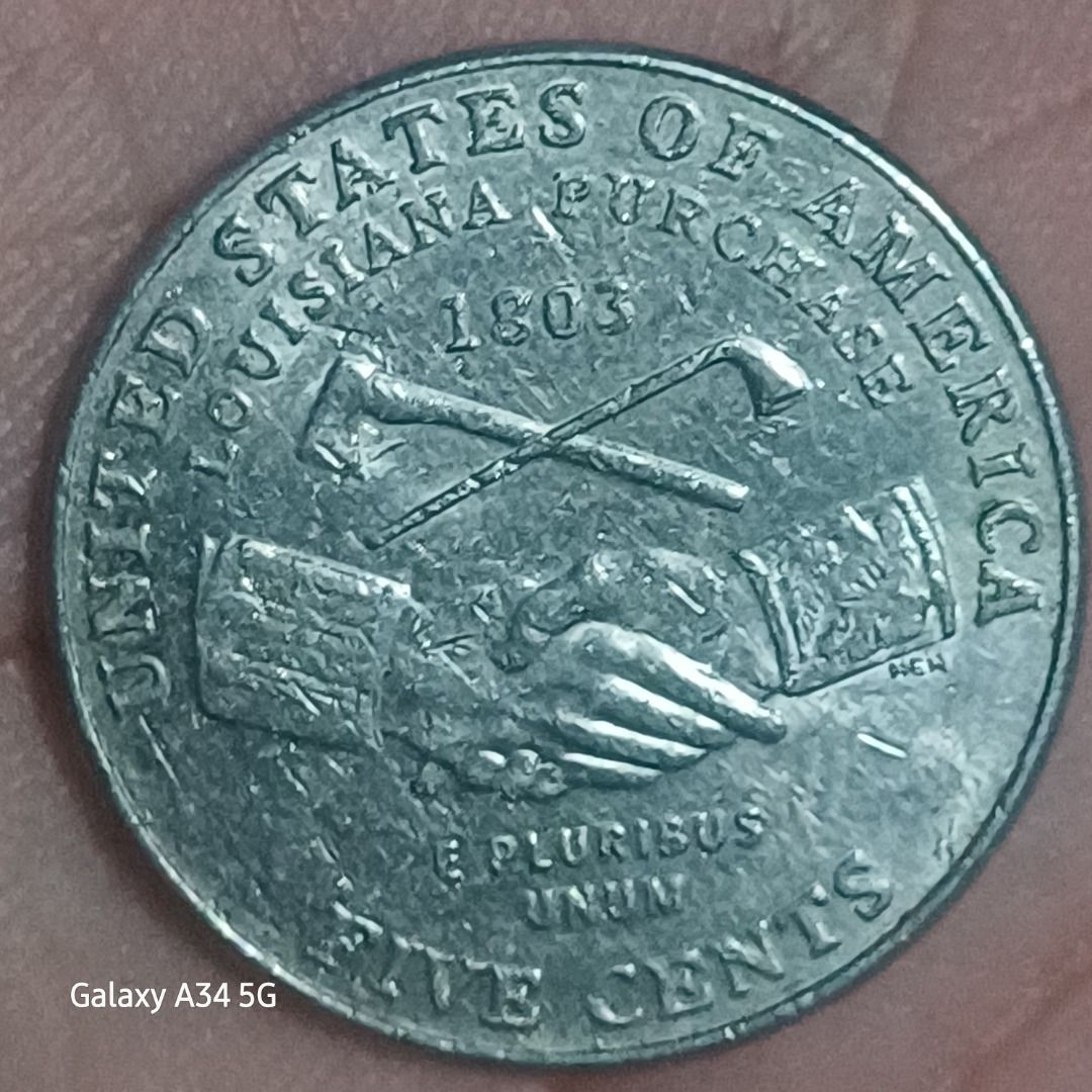 5 cents jefferson (Category: Currency) located in Quezon City. Submitted by coin_hunter.ph (Listing ID 1463710559, Image 1). Description: Good for collection.