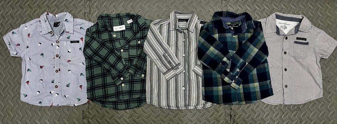 5pcs Branded Polos 18M Baby boy (Category: Babies & Kids Fashion) located in Rodriguez. Submitted by she_finds (Listing ID 1463742067, Image 1). Description: Nautica Zara Calvin Klein Ben Sherman.