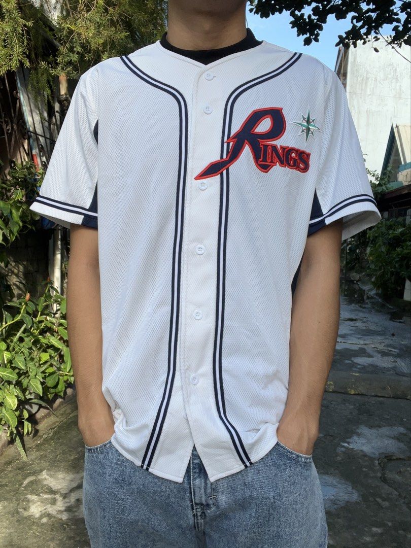 Mizuno Rings Baseball Jersey (Category: Tshirts & Polo Shirts ) located in San Mateo. Submitted by oldgear (Listing ID 1463684908, Image 3). Description: Mizuno Rings Baseball Jersey Size M to L Dimension L 30/31.5inch 849 Excellent condition No Issue Dm+Details Gcash payment Payment First Via J&T/Lalamove.