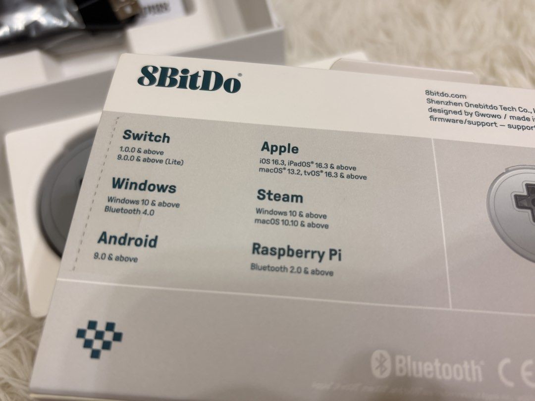 8BitDo SN30 Pro Bluetooth Game Controller (Category: Controllers) located in Kuala Lumpur. Submitted by doubledeepreloved (Listing ID 1463708708, Image 3). Description: ✨ Details: * 8BitDo SN30 Pro * Hall Effect Joysticks * Wireless Bluetooth * Rechargeable * Retro-style design * Compatible with Nintendo Switch, Windows, Android, Apple devices, Steam & Raspberry Pi 📦 Full set: * Controller * Original box * Original USB cable * Manual/documentati