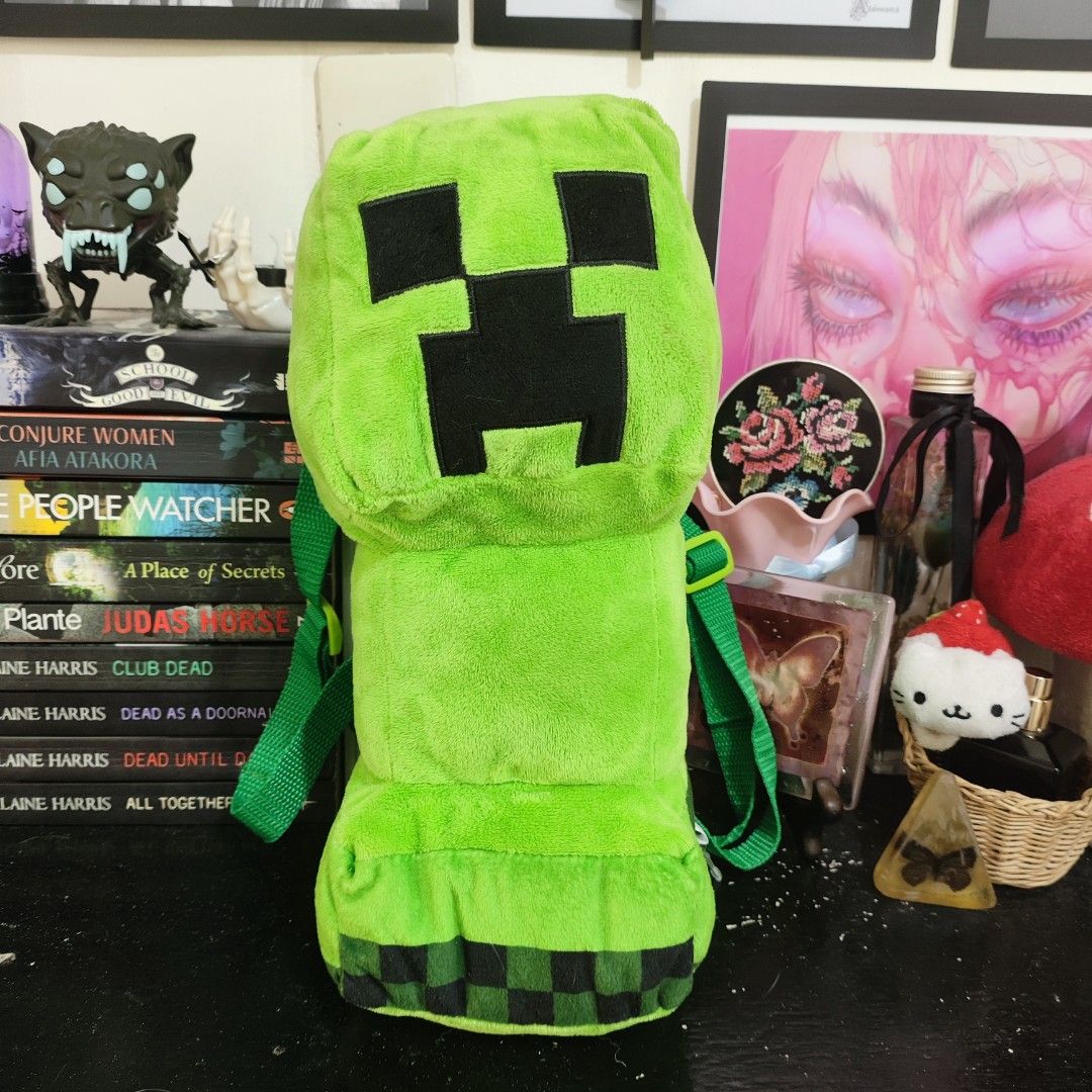 ✦ Minecraft Creeper Backpack / Plush Bag ✦ (Category: Plushies & Soft Toys) located in Santa Rosa. Submitted by rusalkascottage (Listing ID 1463568817, Image 3). Description: ✦ Minecraft Creeper Backpack / Plush Bag ✦ ୨୧ ───────────── ୨୧ P350 GC@@@sh P470 COD / PayLater ♡ 2 pcs available ♡ WYSIWYG ♡ Good condition ♡ Onhand & ready to ship ୨୧ ───────────── ୨୧ ✦ FAQs ✧ Location: Sta. Rosa, Laguna ✧ Shipping starts at P36 ✧ COD price is adjusted due