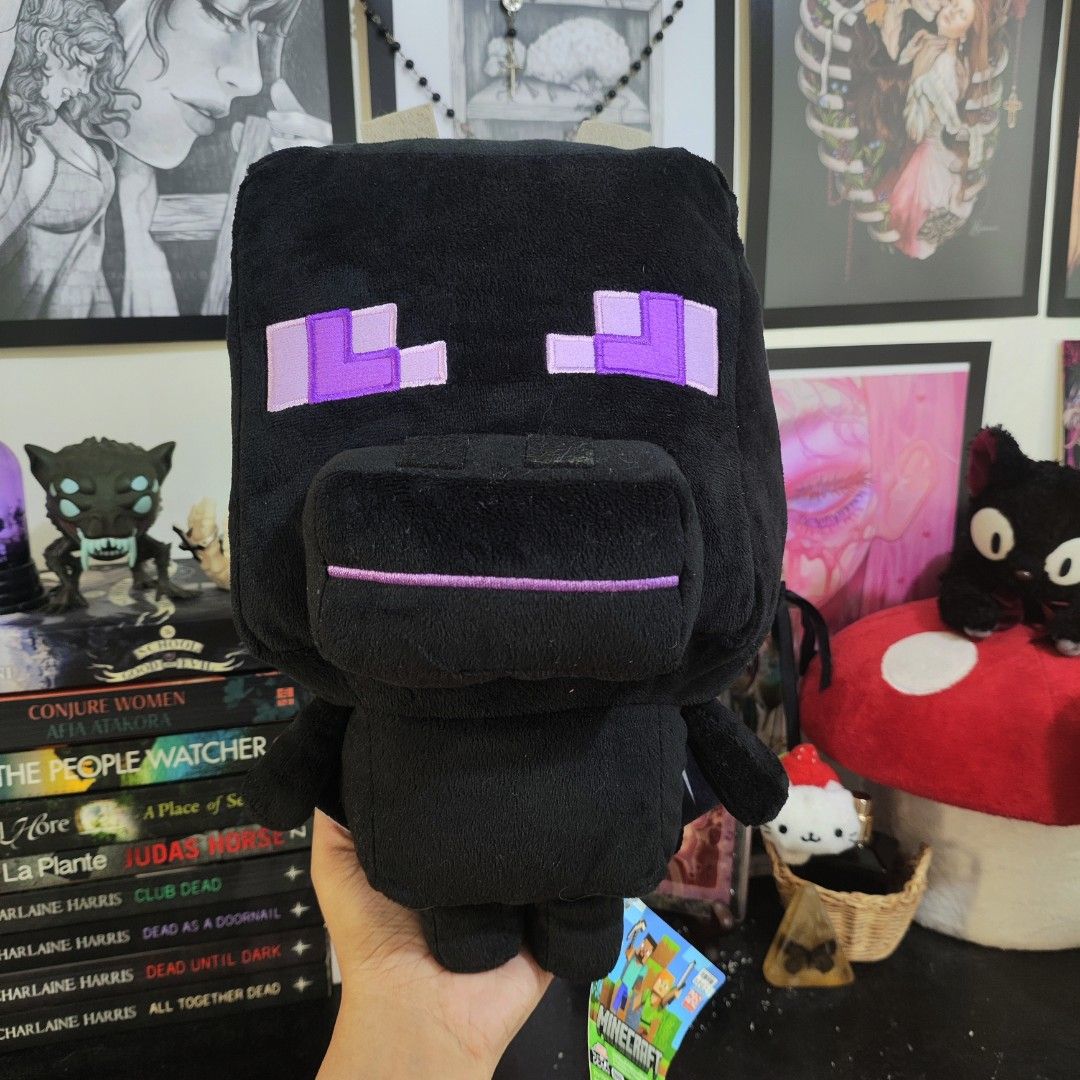 ✦ Minecraft Enderman Backpack / Plush Bag ✦ (Category: Plushies & Soft Toys) located in Santa Rosa. Submitted by rusalkascottage (Listing ID 1463567651, Image 1). Description: ୨୧ ───────────── ୨୧ P450 GC@@@sh P600 COD / PayLater ♡ 2 pcs available ♡ Both 10/10 condition ♡ With paper tag ♡ WYSIWYG ♡ Onhand & ready to ship ୨୧ ───────────── ୨୧ ✦ FAQs ✧ Location: Sta. Rosa, Laguna ✧ Shipping starts at P36 ✧ COD price is adjusted due to platform fees. 