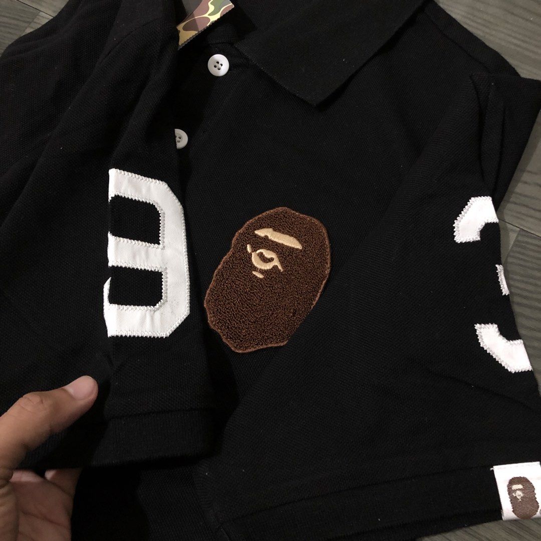 A BATHING APE (Category: Tshirts & Polo Shirts ) located in Dasmarinas. Submitted by crzdajhrme (Listing ID 1463603674, Image 2). Description: A BATHING APE POLO.