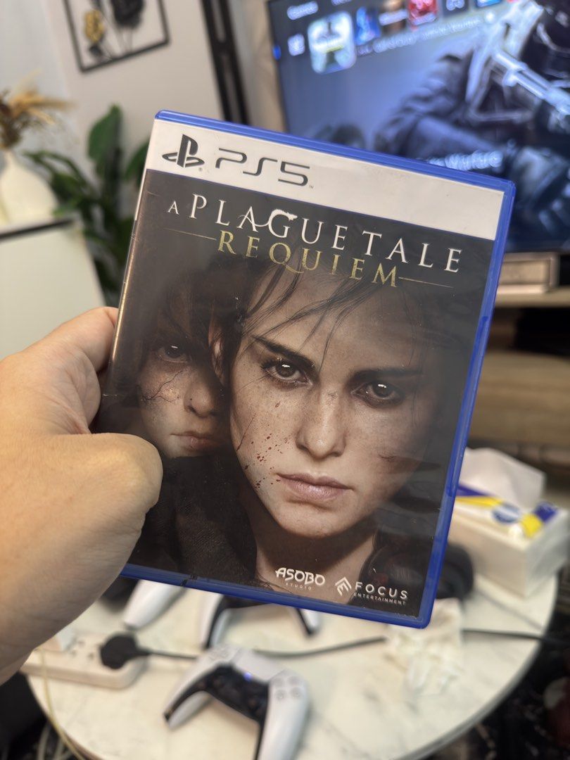A Plague Tale Requiem PS5 CD (Category: PlayStation) located in Pasig City. Submitted by robbiseraphin (Listing ID 1463648961, Image 1). Description: 🎮 Selling: A Plague Tale Requiem for the PS5 💰 For only 1000 php! —————— 📱PM me if you have any questions .