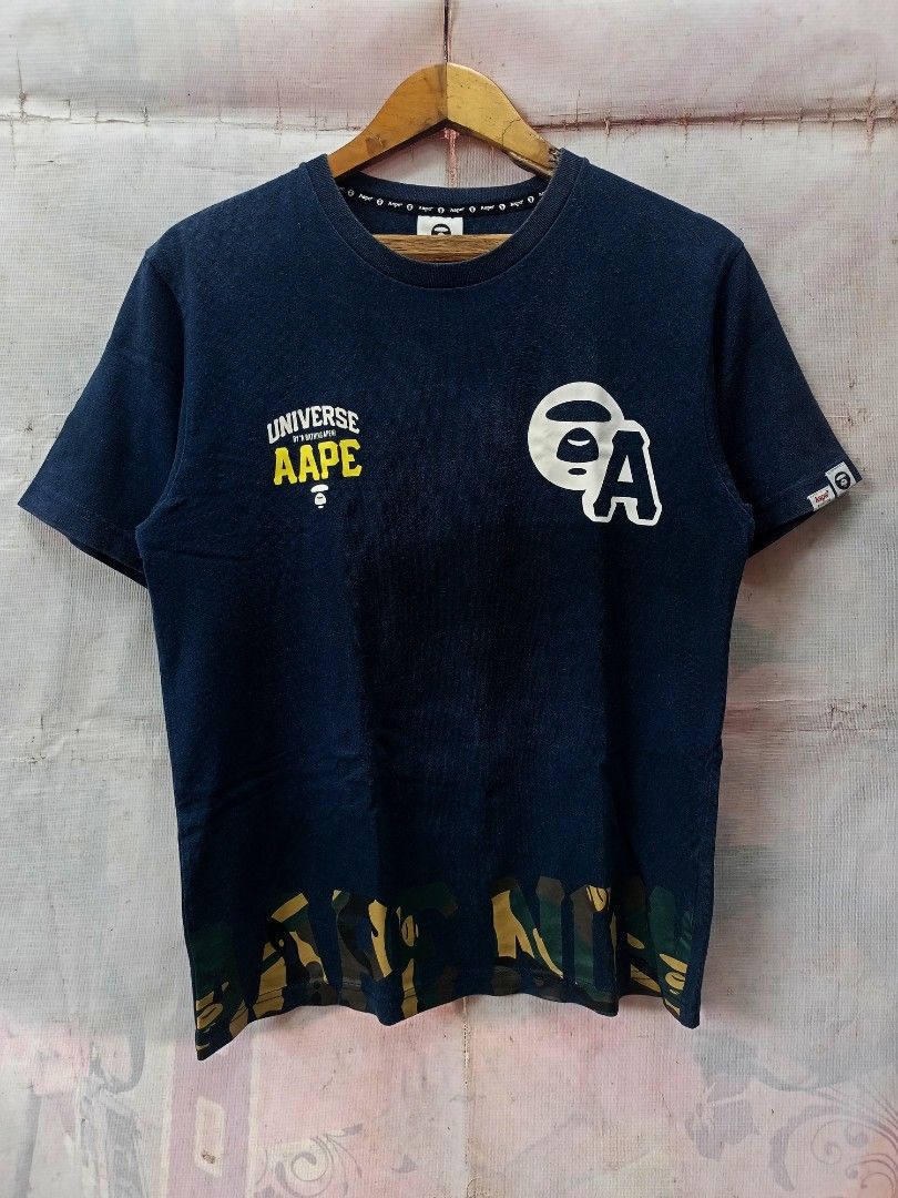 Aape by A Bathing Ape Graphic T-Shirt (Category: Tshirts & Polo Shirts ) located in Quezon City. Submitted by kmbthrift19 (Listing ID 1463686485, Image 1). Description: FS AAPE TSHIRT IN EXCELLENT CONDITION PRICE IS STILL NEGOTIABLE JUST PM FOR MORE INFORMATION THANKS .