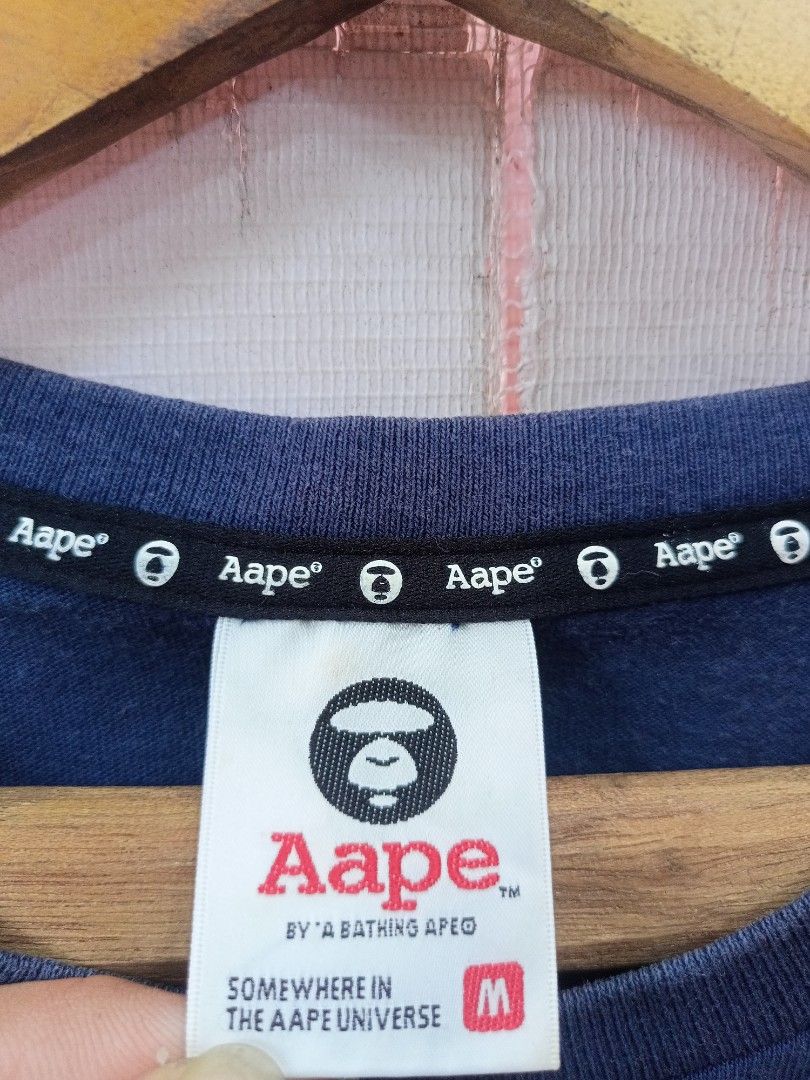 Aape by A Bathing Ape Graphic T-Shirt (Category: Tshirts & Polo Shirts ) located in Quezon City. Submitted by kmbthrift19 (Listing ID 1463686485, Image 3). Description: FS AAPE TSHIRT IN EXCELLENT CONDITION PRICE IS STILL NEGOTIABLE JUST PM FOR MORE INFORMATION THANKS .