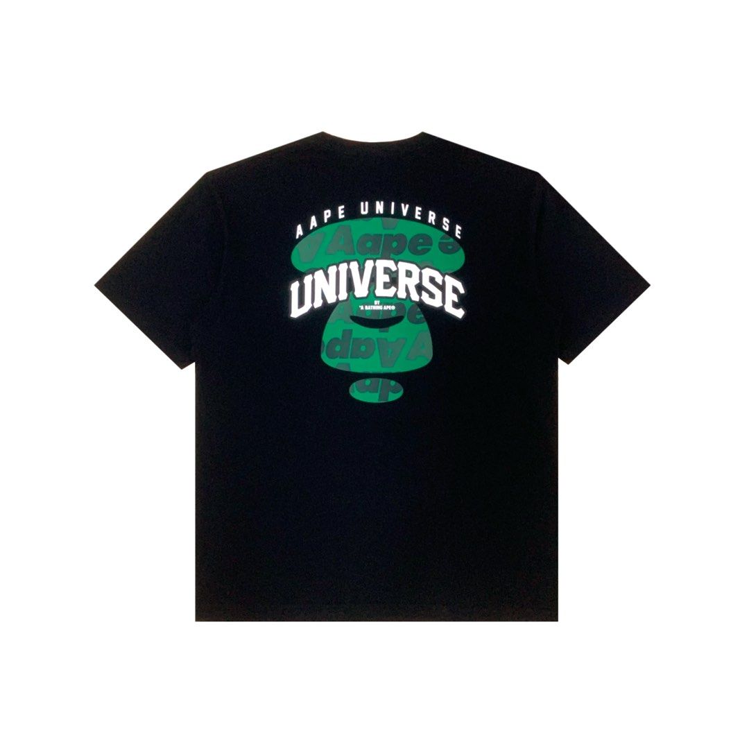 AAPE VERTICAL SPELL OUT TEE (Category: Tshirts & Polo Shirts ) located in Manila. Submitted by scarlett_hope (Listing ID 1463629639, Image 2). Description: AAPE UNIVERSE TEE L: 28 W: 22 COLOR RATE: 10/10 CONDITION: EXCELLENT AUTHENTIC PRICE: 📩📩📩 📍MANILA.