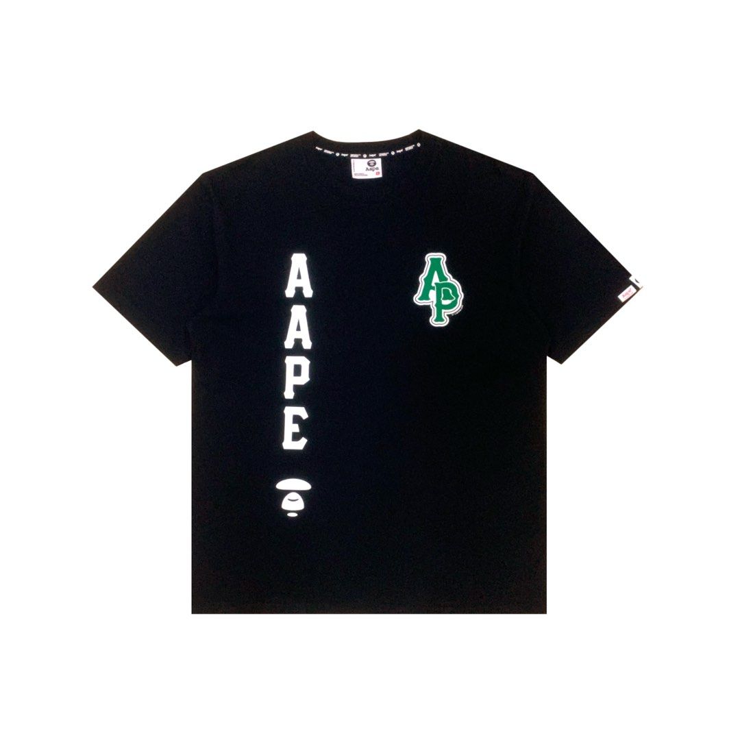 AAPE VERTICAL SPELL OUT TEE (Category: Tshirts & Polo Shirts ) located in Manila. Submitted by scarlett_hope (Listing ID 1463629639, Image 1). Description: AAPE UNIVERSE TEE L: 28 W: 22 COLOR RATE: 10/10 CONDITION: EXCELLENT AUTHENTIC PRICE: 📩📩📩 📍MANILA.