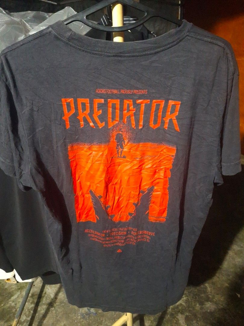 Adidas Football Predator (Category: Tshirts & Polo Shirts ) located in Cavite. Submitted by adynnej.various.items (Listing ID 1463656784, Image 2). Description: W: 20 L: 28 Color Rate: 8.5/10.