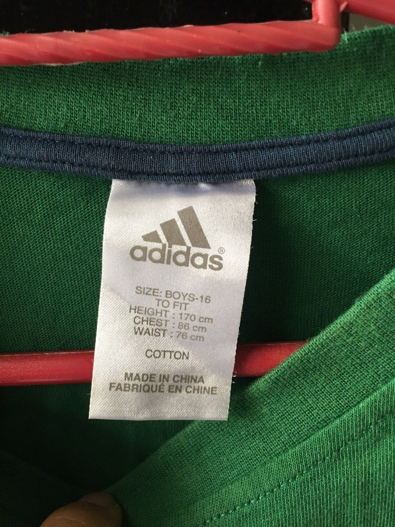 adidas green shirt (Category: Tshirts & Polo Shirts ) located in Marilao. Submitted by joelheather02 (Listing ID 1463639769, Image 2). Description: .
