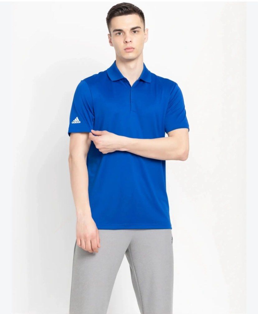 Adidas Performance Primegreen Solid Polo Golf Shirt Size Large (Category: Tshirts & Polo Shirts ) located in Dipolog. Submitted by ekimthritfph (Listing ID 1463680976, Image 1). Description: Adidas Performance Primegreen Solid Polo Golf Shirt features: Constructed from 100% Polyester PRIMEGREEN high-performance recycled materials. Solid colors for easy versatility. Stretchy, soft and smooth fabric for easy freedom of movement. Regular fit design 