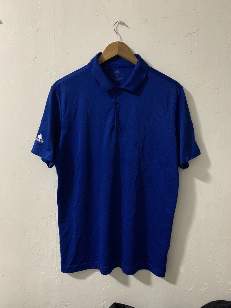 Adidas Performance Primegreen Solid Polo Golf Shirt Size Large (Category: Tshirts & Polo Shirts ) located in Dipolog. Submitted by ekimthritfph (Listing ID 1463680976, Image 2). Description: Adidas Performance Primegreen Solid Polo Golf Shirt features: Constructed from 100% Polyester PRIMEGREEN high-performance recycled materials. Solid colors for easy versatility. Stretchy, soft and smooth fabric for easy freedom of movement. Regular fit design 