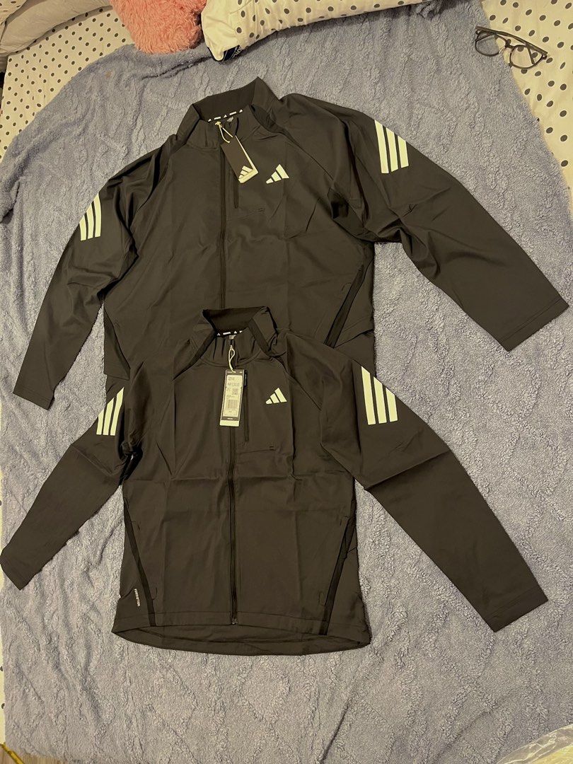Adidas Running Jacket (2 pcs) - adidas Running adi365 FORMOTION Jacket (Category: Coats, Jackets and Outerwear) located in Manila. Submitted by trying2bbttr (Listing ID 1463685305, Image 2). Description: Brand new - bought it for 5k each Size M Women - 20wx24l Size 2XL Men - 25.5wx29l Selling price: 3k each. I can give discount if get both.
