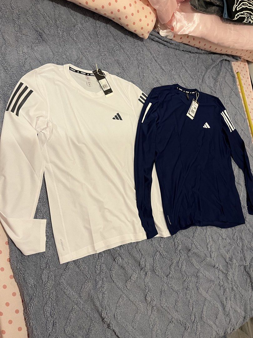 Adidas Running Outfit (Category: Activewear) located in Manila. Submitted by trying2bbttr (Listing ID 1463685302, Image 3). Description: Brand new Longsleeves - 21x29 Large Shorts available Medium & Large 1.5k each.