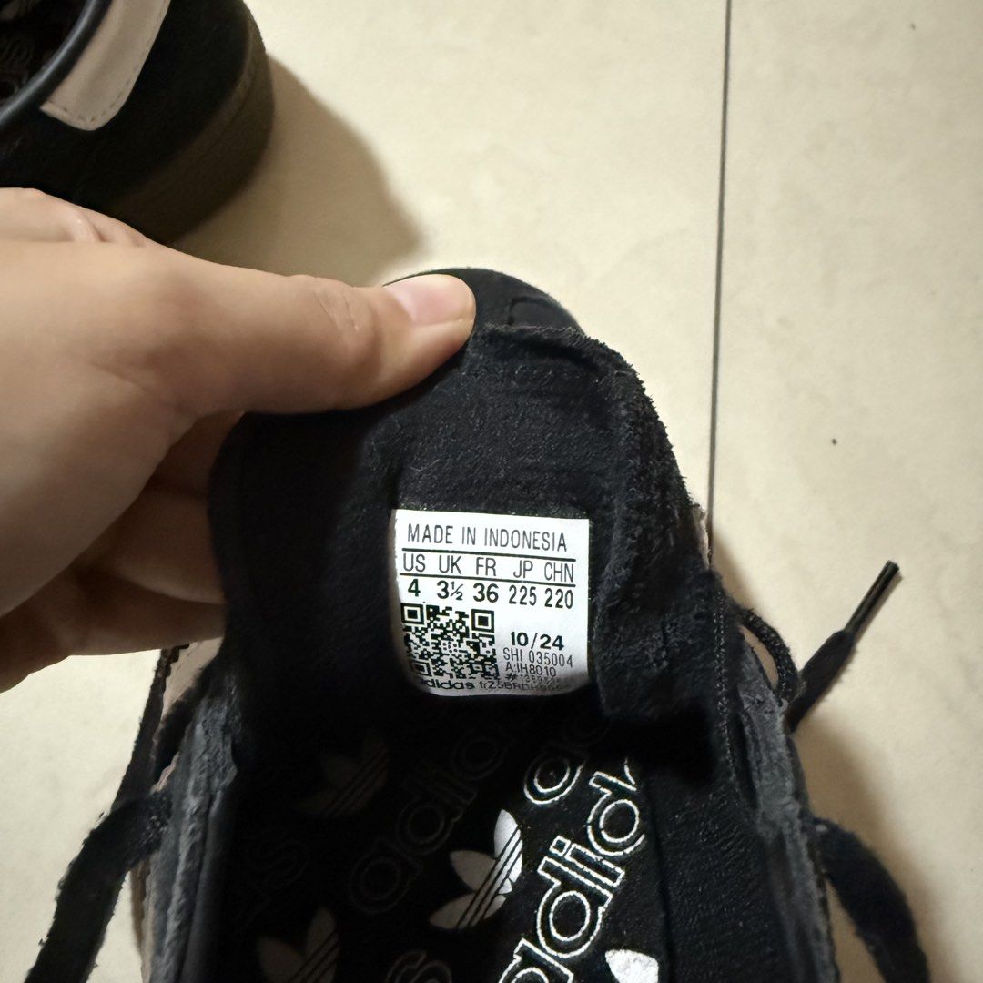 Adidas Spezial Sneakers (Category: Sneakers) located in Quezon City. Submitted by 0ffTheRack (Listing ID 1463651110, Image 3). Description: - Original Adidas Spezial - Suede material - In very good condition - 22.5 cm fits size 5 or 5.5.